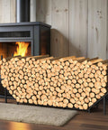 Heavy Duty Firewood Rack Outdoor With 880Lb Capacity 6 Ft Elevated Wood Storage On Weather Resistant Metal Frame 12 Support Legs Sturdy Indoor Or Outdoor Firewood Holder For Patio Porch Fireplace Backyard by a fireplace