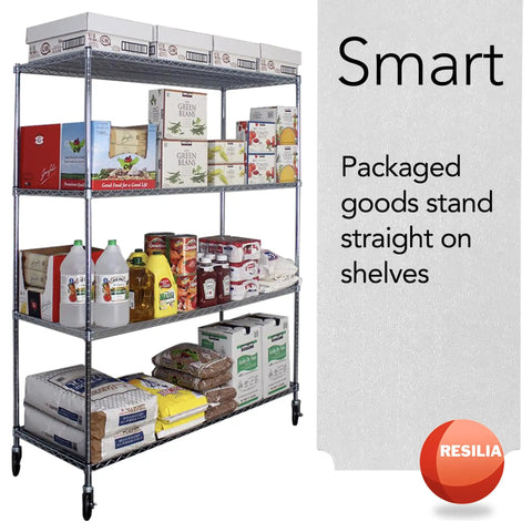 Rock-Solid Heavy-Duty Shelf Liners For Wire Rack Storage - Non Slip Clear Vinyl Mats That Keep Your Kitchen Pantry And Garage Tidy Without Any Messy Clutter Or Headaches When You Need Them Most Today