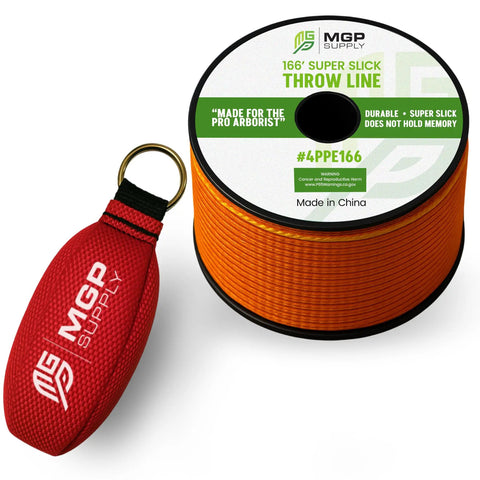 Arborist Throw Line Kit With 15Oz Throw Weight And 166Ft Ultra Slick Polyester Rope For Easy Tree Climbing Setup