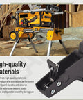 Heavy Duty Miter Saw Mounting Brackets Kit For Stand Compatibility With DW7231 DE7023 DE7033 DE7025 DWX723 DWX724 DWX725 DWX725B