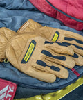 Ranchworx Winter Work Gloves RWDI Premium Leather Insulated Cold Weather Gear Built For Rough Days With Water Resistant Palm And Soft Fleece Lining