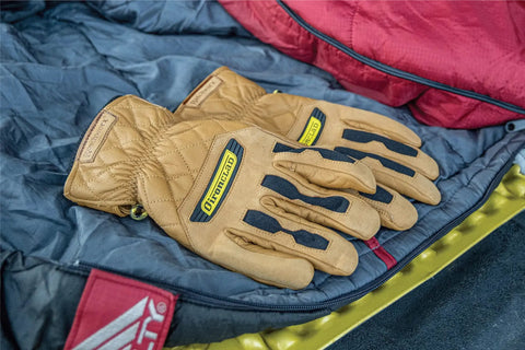 Ranchworx Winter Work Gloves RWDI Premium Leather Insulated Cold Weather Gear Built For Rough Days With Water Resistant Palm And Soft Fleece Lining