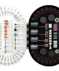 Open All In One 327 Piece Rotary Tool Accessory Kit With Carrying Case For Sanding Carving Cutting Grinding Polishing Engraving And More