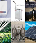 Rugged Dc Twelve Volt Submersible Water Pump For Hot Water Circulation Smooth Operator Motor Flows Three Point Five Gallons Per Minute No Hassle Plug And Play Solar Rig Ready To Rock in various applications.
