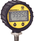 Beast Digital Hydraulic Pressure Gauge With 0 To 20000 PSI Range One Fourth Inch NPTF Mount Yellow IP65 Dust And Water Resistant