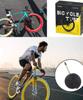 2 Pack 700x23-25c Road Bike Inner Tubes With 60mm Presta Valve, Premium Butyl Rubber, High Air Tightness, cyclist road biking