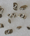 Heavy Duty T Slot Nuts Set for 2020 And 3030 Aluminum Profiles Carbon Steel Hammer Head Fasteners 6 Sizes 150Pcs Kit