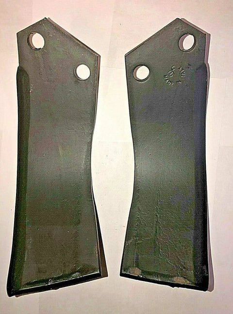 Eighteen Pack Speed Tines For RTH Series Tillers With Left And Right Hand Tines C Shaped Curved Design Nine Sixteenths Inch Holes
