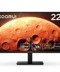 Front view of 22 Inch Gaming Monitor With 1080p Full HD, 100Hz Refresh, VA Panel, Adaptive Sync, 4ms Response on stand