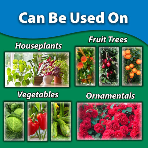 Image showing All In One Complete Disease Control Bundled With Measuring Spoon For Garden And Lawn Fungicide And Bactericide To Stop Powdery Mildew Rust Leaf Spots Brown Rot And More 1 Pint use on houseplants, fruit trees, vegetables and ornamentals.