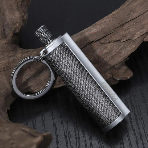 2 Pack Permanent Infinity Match Lighters With Multitool Keychains Reusable Waterproof Strike Anywhere Flint Fire Starters