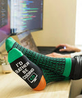 Epic Programmer Socks And Tech Gift For Men, Perfect Stocking Stuffers For Techies, Funny Computer Geek Socks For Engineers