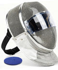 Fencing Epee Hand Guards 2 Pack Lightweight Protective Shields For Youth Practice helmet with mesh visor and chin guard