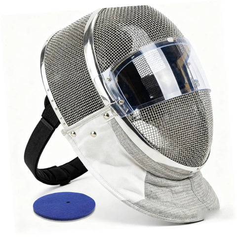 Fencing Epee Hand Guards 2 Pack Lightweight Protective Shields For Youth Practice helmet with mesh visor and chin guard