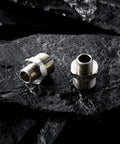 Brass RV Faucet Reducer Adapter One Half To Three Eighths Compression Fitting For RV Kitchen Plumbing And Water Hose Connections