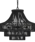 Hand Woven Rattan Pendant Light Plug In Dome Style Boho Minimalist Ceiling Fixture For Kitchen Island Dining Room Hallway UL Listed