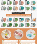 700-Piece Cake Decorating Kit With Springform Pans, Cake Turntable, Piping Tips, and Complete Baking Tools Featuring Nozzles