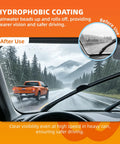 Straight Up Premium Silicone Windshield Wiper Blades 28 And 14 Inch Set Of Two All Weather Heavy Duty Wipers for clear visibility in heavy rain.