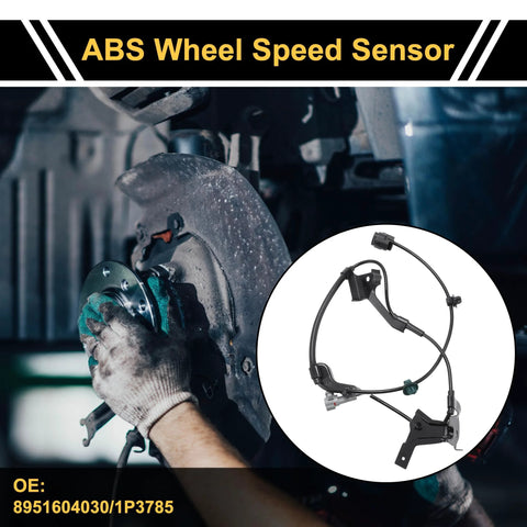 ABS wheel speed sensor with wiring harness, front-right for Toyota Tacoma 2005–2015
