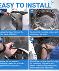 Steps to install 5300622034 Heating Element Restring Coil with Five Sixteenth Inch Terminals for Frigidaire, Kenmore.