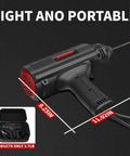 Portable 110V IGBT Inverter Stick Welder With Hot Start And Anti Stick, 20 To 120 Amp Handheld ARC Welder, case shown