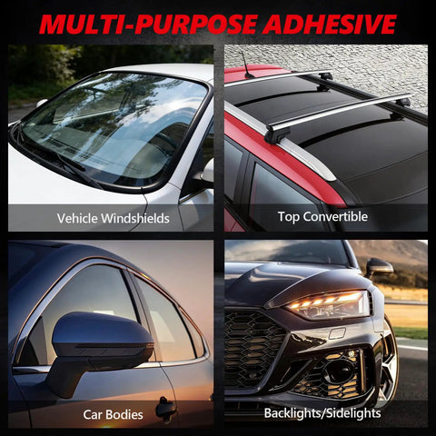 2 Pack Polyurethane Windshield Adhesive Sealant Black for Beast Bond Strength, Quick Curing, Weather Resistant Automotive Glass Glue Perfect for Vertical and Overhead Install, 310ml shown on vehicles