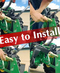 Installing Category 1 Quick Hitch Adapter Kit Beefy With 3 Point Tractor Bushings Easy Mount Conversion TK95029