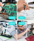 Magnetic 138 In 1 Precision Screwdriver Kit For Electronics Repair used on camera, drone, cellphone, and computer repair