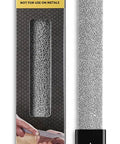 Image of a Coarse 8 Inch Half Round Hand Rasp For Woodworking And Shaping With Ergonomic Soft Grip Handle And Tungsten Carbide Coating.