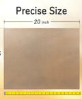 4 Pack PTFE Teflon Sheets 16x20 For Auto Heat Press Nonstick Heat Resistant Paper With Measuring Tape Showing Size for Sublimation