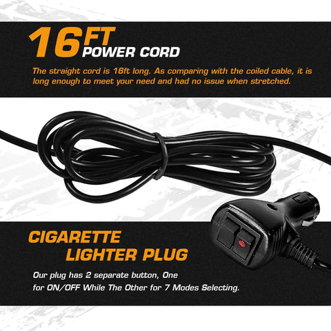 Top Tier Amber LED Strobe Light With Hella Bright Visibility And Rock Solid Magnetic Base For Zero Hassle Plug And Play Install On Work Trucks Or Trailers