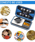 Pocket Digital Scale 200g Capacity 0.01g Precision Mini Food And Jewelry Scale With Protective Lid Six Weighing Modes