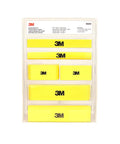 Stikit Sanding Block Kit: Six Pro Grade Durable Blocks For Precision Hand Sanding, Comfort Grip, Bright Yellow For Easy Visibility