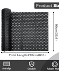 Anti Fatigue Drainage Rubber Floor Mat Roll 83 By 36 Inch Non Slip Heavy Duty For Kitchen Bar Restaurant Wet Areas With Holes