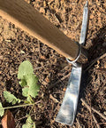 Garden Pick Axe For Digging And Weeding Mattock Hoe Tool With Stainless Steel Blade And Hardwood Handle 16 Inch Long