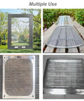 Stainless Steel Mesh Screen 20Mesh 15.7x47.2 Inches 40x120cm in air vents, garden screens, windows, and DIY projects.