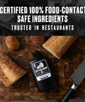 Cutting Board Oil And Wood Butcher Block Oil 128 Oz One Gallon Jug Brewed In USA With FDA Food Contact Safe Ingredients Black Finish