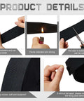 26 Ft Nylon Hydraulic Hose Protector Sleeve For TIG Torch Cables Black Protective Cover Hose Sheath