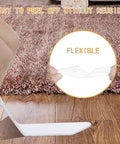 Using No Slip Rug Tape Set 16 Pcs Dual Sided Washable Removable Adhesive Rug Corner Stopper on carpet and hardwood floor