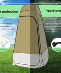 Easy Pop Up Camping Shower Tent With Privacy Changing Room For Outdoor Bathroom Army Green Portable Toilet With Rain Cover Mesh