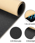 Grippy Grip Tape For Skateboards And Scooters 33 Inch By 9 Inch Black No Air Bubbles Durable Sandpaper For Wet Weather Ready