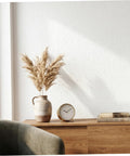 Solid White Peel And Stick Wallpaper With Linen Texture Waterproof Self Adhesive Contact Paper For Kitchens Bedrooms Darn Easy To Apply Snazzy Moisture Resistant Wall Covering 19 69 By 16 4 Feet displayed in a modern living space.