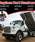 Dump truck with PTO Air Shift Control Valve With Push To Connect Fittings For Dump Truck Rig Hydraulic System Replacement Parts