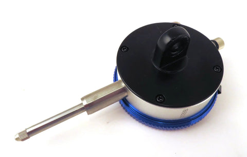 Top Notch Precision Dial Test Indicator 0.0005 Inch Resolution, 1 Inch Travel, 0.001 Inch Per Inch Accuracy, Machined Anodized Aluminum Body, Vertical Lug Back, DI 1 Model for Metrology and Critical Measurements