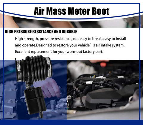 Air Intake Hose Replacement For Nissan Murano 2015-2023 and Pathfinder 2013-2016 Infiniti QX60 JX35, 165763JA0A