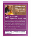 Flicker Free High Lumen Dimmable BR40 LED Bulb With Eye Comfort Tech, 2175 Lumens Daylight 5000K packaging details