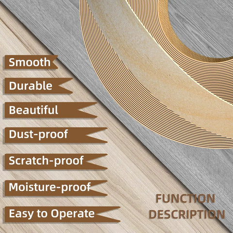Birch Edge Banding 3 4 In X 50 Ft Roll Real Wood Tape For DIY Cabinet Repair with durability features listed.