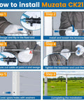 Installation guide for One Eighth Inch Cable Railing Hardware Kit DIY Ready With Drop Pin Turnbuckle Tensioners For Metal One Post Corners And Stairs, Stainless Steel T316 Deck Cable Railing System With 180 Degree Adjustable Angles, 20 Pack CK21.