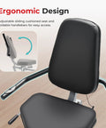 Adjustable seat of Dope Magnetic Recumbent Bike With Hand Cycle For Full Body Workout ergonomic design
