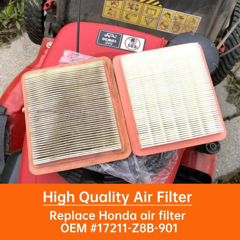 Beefy 3 Pack Air Filter Replacement For Honda GCV Engines GCV160 And GCV190 Fits HRX217 HRR216 HU800AWD Walk Behind Mowers 17211 Z8B 901